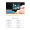 1.51inch Transparent OLED Display Module 12864 Resolution Light Blue Color Display OLED for Raspberry Pi/Arduino/STM32,Full Viewing Angle,Embedded Independent Driver Chip,SPI/I2C Interfaces view 3