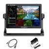 FEELWORLD LUT11 10.1 Inch 1920X1200 IPS Panel Ultra High Bright 2000nit Touch Screen DSLR Camera Field Monitor with F970 External Power and Install Kit 4K HDMI Input Output