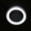 Microscope Accessories Kit 60 LED Adjustable Ring Light Illuminator Lamp for Stereo Zoom Microscope Microscope Slides view 2