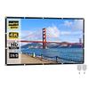 HD Movie Projection Screen with Hook Up, 150 Inch 16:9 HD Foldable Anti-Crease Portable Movie Projector Screen for Outdoor Use, Home Theater Backyard Movie Night view 1