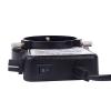 Lab Microscope Slides Adjustable Industry Trinocular Microscope Black or White Illuminator Lamp Microscope Parts (Color : YZ-USB Black) view 4
