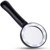Feilx Magnifying Glass with Light, Lighted Magnifying Glass 6 X with 9 LED Lights for Seniors Magnifying Glass for Reading, Inspection, Coins, Jewelry, Explorin view 1