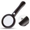 Feilx Magnifying Glass with Light, Lighted Magnifying Glass 6 X with 9 LED Lights for Seniors Magnifying Glass for Reading, Inspection, Coins, Jewelry, Explorin view 3