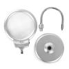 Feilx Lighted Desktop Magnifier Illuminated Tabletop 5X Magnifying Glass with 2 LEDs-Hands Free Magnifying Glass Magnifier with Light for Reading view 4