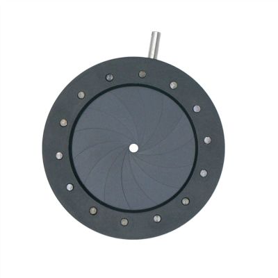 Microscope Accessories Kit 1.5-25mm Aperture Variable Optical Iris Microscope Accessory 14 Blades Microscope Slides