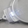 Feilx Lighted Desktop Magnifier Illuminated Tabletop 2X 5X Magnifying Glass with 2 LEDs-Hands Free Magnifying Glass Magnifier for Reading view 2