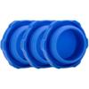 3 Pcs Water Jug Cap, 2.17 x 2.17 x 0.79 inch 5 Gallon Water Jug Cap Silicone Reusable Replacement Cap Water Bottle Reusable Replacement Cap (Blue) view 1