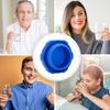 3 Pcs Water Jug Cap, 2.17 x 2.17 x 0.79 inch 5 Gallon Water Jug Cap Silicone Reusable Replacement Cap Water Bottle Reusable Replacement Cap (Blue) view 3