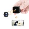 SITABIER Hidden Camera Spy Camera, WiFi Security Nanny Cam, Mini Home Indoor Outdoor Surveillance Cameras with Audio and Video, Wireless Full HD Recorder with Motion Detection and Night Vision, black view 1