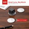 SITABIER Hidden Camera Spy Camera, WiFi Security Nanny Cam, Mini Home Indoor Outdoor Surveillance Cameras with Audio and Video, Wireless Full HD Recorder with Motion Detection and Night Vision, black view 2