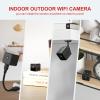 SITABIER Hidden Camera Spy Camera, WiFi Security Nanny Cam, Mini Home Indoor Outdoor Surveillance Cameras with Audio and Video, Wireless Full HD Recorder with Motion Detection and Night Vision, black view 4
