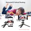 Andoer Compact Panorama Ballhead Tripod Mount Adapter 1/4 Inch Screw Connector Mini Ball Head Aluminium Alloy CNC Machining 5kg/11lbs Load Capacity view 2