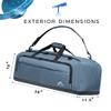 GoHimal Shock-Absorbent Telescope BagMultipurpose Telescope Carrying Case with Adjustable Shoulder Strap and Storage & Carrying Case for Accessories for Celestron view 2