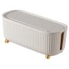 Cable Management Box, Cord Organizer Hide & Conceal, Office and Management Solution, Beige view 1