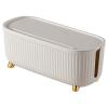 Cable Management Box, Cord Organizer Hide & Conceal, Office and Management Solution, Beige view 3