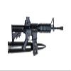 VMS RACING AR-15 M4 M16 Gunmetal 50 Cal Caliber Bullet Antenna Anti-Theft and Reception Booster Heavy Gauge CNC Billet Aluminum Short Compatible with Ford Bronco view 2