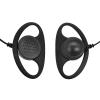 2 Pin Walkie Talkie Earphone Earpiece with Mic D Shape Ear Hook Headset PTT Compatible for Baofeng Kenwood Two Way Radio view 4