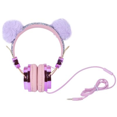 Uonlytech Headphones for Kids School Kids Headset Earphones Cushions Safe Volume Music Headset for Children Random Color