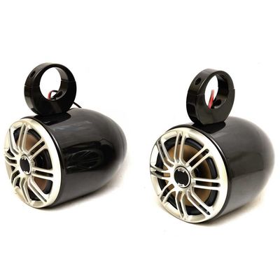 Aerial Boat Wakeboard Tower Speakers BT-BULSPPD225-BK | 7 1/2 Inch (Pair)