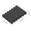 VBESTLIFE Archery Separator Rack,20Pcs Archery EVA Black Rectangular 12 Arrows Separator Storage Holder Accessories view 3