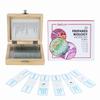 40X-1000X Portable Dual Light Metal Frame Microscope with 25-Piece Prepared Slides Set and Tweezers Plus Bonus Handheld Multi-USB Digital Microscope for PC and Android view 3
