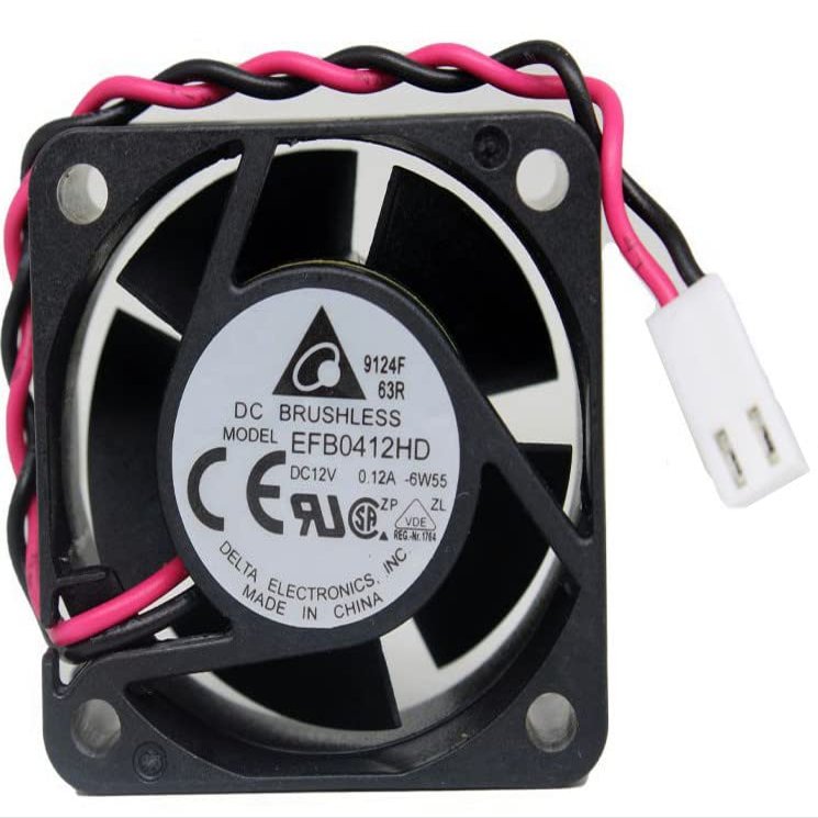 for EFB0412HD DC12V 0.12A 404020mm Cooling Fan