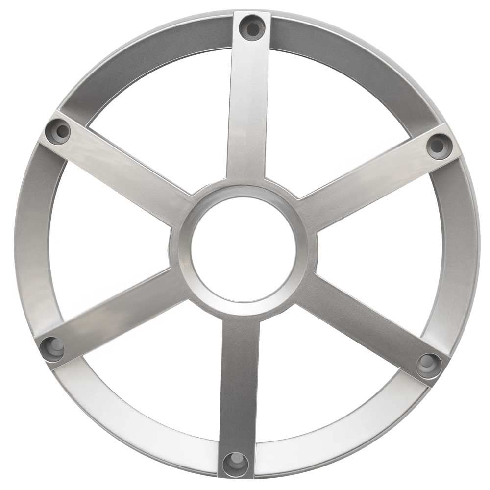 ASA Electronics Boat Speaker Grille UMCX650SGS | 6 1/2 Inch Silver