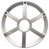 ASA Electronics Boat Speaker Grille UMCX650SGS | 6 1/2 Inch Silver view 1