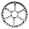 ASA Electronics Boat Speaker Grille UMCX650SGS | 6 1/2 Inch Silver view 2