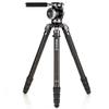 Benro Mammoth 4-Section Carbon Fiber Tripod with WH15 Wildlife 2-Way Fluid Head  Heavy-Duty 75 mm Bowl, 8-Stop Counterbalance, Dual-Pan Function, Professional Wildlife/Telephoto Kit (TMTH44CWH15) view 1