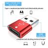 BoxWave Adapter Compatible with JBL Tune 125TWS - USB-A to C PortChanger (5-Pack), Type-C OTG Convert Charging Data Adapter - Metallic Silver view 4