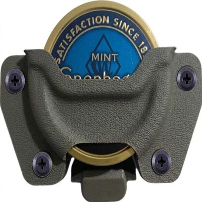 MIE Productions DIP CAN/ZYN CAN Holster - Inside and Outside the Waistband - Adjustable Retention - Made in the USA: Gunmetal Gray; Dip Can