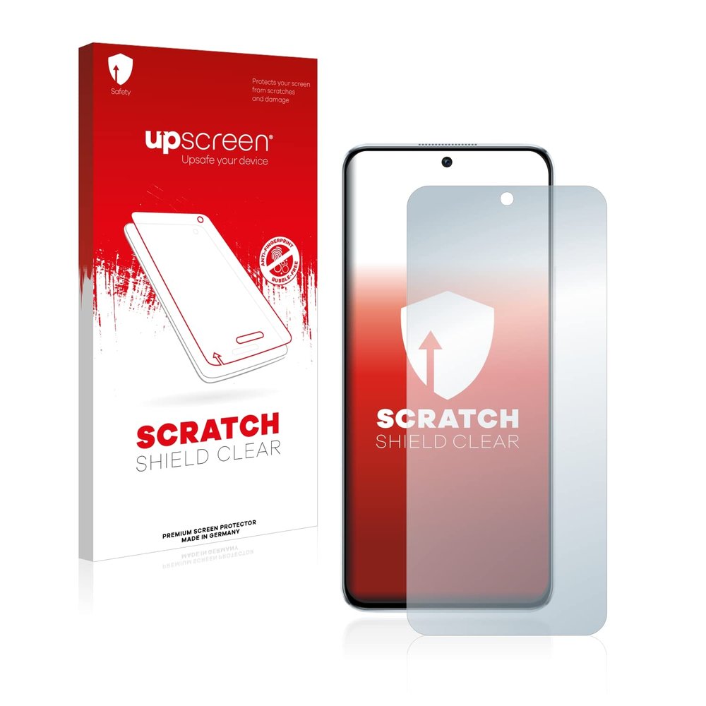 upscreen Scratch Shield Screen Protector compatible with Honor X8 5G - HD-Clear, Anti-Fingerprint