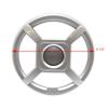 ASA Electronics Boat Speaker Grille RGMACX1SS | 6 1/8 Inch Silver view 4