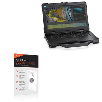 BoxWave Screen Protector Compatible With Dell Latitude 5430 Rugged Laptop (14 in) - ClearTouch Anti-Glare (2-Pack), Anti-Fingerprint Matte Film Skin