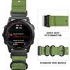 CUZOW for Garmin Fenix 5 Plus/5, Fenix 6 Pro/6, Fenix 7,Fenix 8/8 Pro 47mm, 22mm Nylon Quick Easy Fit Watch Band Replacement for Forerunner 945, Instinct, Approach S60,Army Green view 2