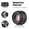 Andoer 50 mm F1.7 Wide Aperture Manual Focus Camera Lens Prime Lens PK Mount Replacement for Pentax K1 / K-1 Mark II Full Frame Cameras view 2