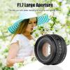 Andoer 50 mm F1.7 Wide Aperture Manual Focus Camera Lens Prime Lens PK Mount Replacement for Pentax K1 / K-1 Mark II Full Frame Cameras view 3
