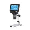 Microscope Kit 1-1000X 4.3 Inch Electronic Digital Microscope Large Base Microscope Lens Adapters (Color : Metal stents, Magnification : 1000X) view 1