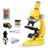 Microscope Kit Microscope Kit Lab LED 100X-400X-1200X Biological Microscope Microscope Lens Adapters (Color : B, Magnification : 100X-400X-1200X) view 1