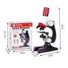 Microscope Kit Microscope Kit Lab LED 100X-400X-1200X Biological Microscope Microscope Lens Adapters (Color : B, Magnification : 100X-400X-1200X) view 3