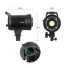 Andoer LM100W Portable LED Photography Fill Light 100W Studio Video Light 5600K Dimmable Bowens Mount Continuous Light with Remote Control for Product Portrait Wedding Photography Live Streaming view 4