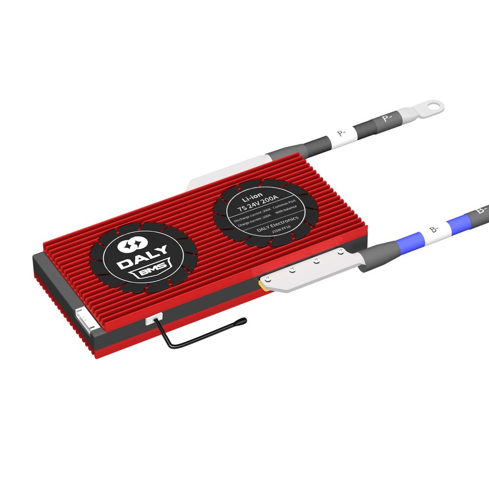 DALY 24V BMS li-ion 7S 200A with Balance Wire and Temperature Sensor for Rated 3.7V Lithium Battery Power Bank Short Circuit ProtectionStandard BMS,200A
