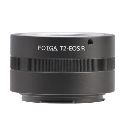 Fotga T2-EOSR Lens Mount Adapter Converter T2 T Mount Lens for Canon EOS R R8 R50 R100 R3 R5C R5 R6II R6 RP R7 R10 Mirrorless DSLR Camera