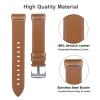 Nigaee Leather Bands Compatible with Fitbit Charge 6/Charge 5,Replacement Genuine Leather Straps for Women Men,Soft Leather Adjustable Watch Band Replacement Wristbands for Fitbit Charge 6/Charge 5 Fitness Tracker view 3