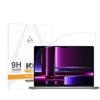 Armor Flexible Glass Screen Protector for MacBook Pro (for 14" / 16"), 9H with HD (MacBook Pro 16")