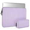 14 inch Laptop Sleeve Case for Lenovo IdeaPad 14/ HP Chromebook 14/ Stream 14/ Dell Inspiron/Acer Spin/ASUS ZenBook 14 Computer Bag, Purple view 1
