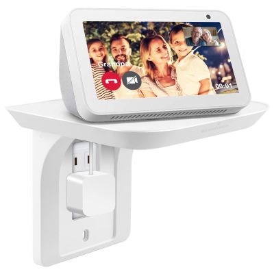 Kosnail Wall Mount for Echo Show - 360 Degree Swivel Adjustable Speaker Stand Holder Accessories (Gen 1 and Gen 2)