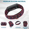 Aroloxta Elastic Nylon Fabric Charge 6 Bands Compatible with Charge 5 Watch Band for Women, Soft Stretchy Adjustable Stretch Sport Replacement Wristbands for Charge 5/6 Strap Men Women view 3