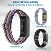 Aroloxta Elastic Nylon Fabric Charge 6 Bands Compatible with Charge 5 Watch Band for Women, Soft Stretchy Adjustable Stretch Sport Replacement Wristbands for Charge 5/6 Strap Men Women view 2